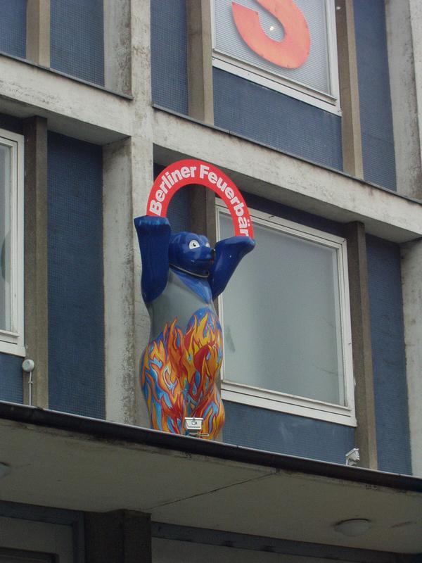Der berliner Feuerwehrb�r