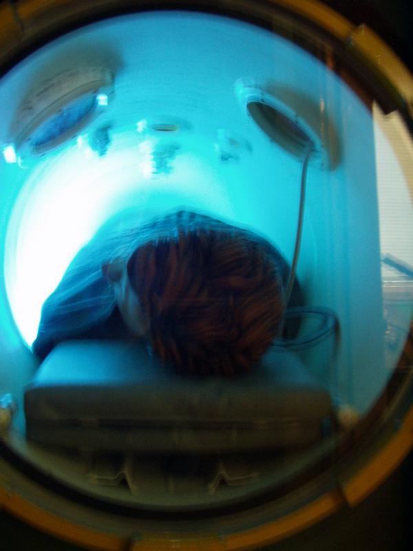 �berdruckkammer f�r Taucherunf�lle