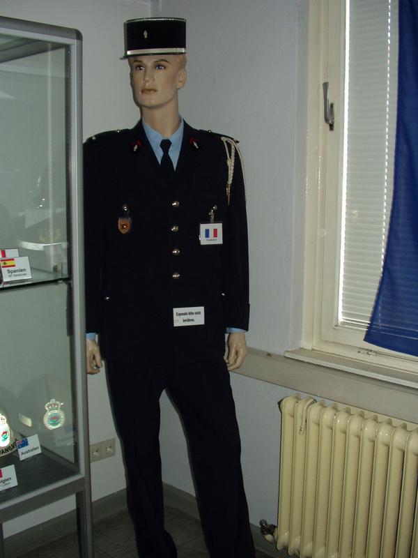 Fr�nzosischer Galauniform f�r Feuerwehrm�nner